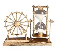 Muteitt London Eye Ferris Wheel Hourglass Timer Mini Hourglass Timer Sand Decoration Retro Nostalgic Ornament for Home Table Decoration