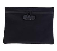 Muteitt Money Bag with Lock, Waterproof Money Bag with Zipper, Lockable Safe Money Pouch Envelope Container for Keys, Cash, Jewelry and Other Valuables