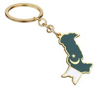 Muteitt Pakistan Flag Map Keychain Pakistan National Flag Map Keyring Key Chains Bag Pendant Keychain Pakistani Souvenir Gift for Men Women