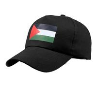 Muteitt Palestine Hat Baseball Caps Palestine Gaza Flag Printed Sun Caps Adjustable Golf Hat Vintage Outdoor Headwear for Adult