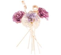 Muteitt Reed Diffuser Sticks Set, Flower Fireless Aromatherapy Rattan Sticks Fragrance Diffuser Replacement Rattan Sticks for Home Office Spa Room Decor