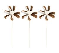 Muteitt Reed Diffuser Sticks Set, Flower Fireless Aromatherapy Rattan Sticks Fragrance Diffuser Replacement Rattan Sticks for Home Office Spa Room Decor