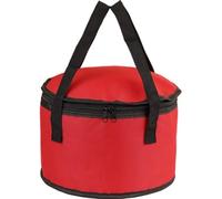 Muteitt Round Insulated Thermal Pie Carrier, Reusable Insulated Cake Carriers Casserole Carrier Cooler Bags for Potluck, Picnics, Collapsible Lunch Bag for Delivery