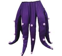 Muteitt Ursula Sea Witch Costume - Adults Funny Octopus Tentacles Dress for Halloween Cosplay Party