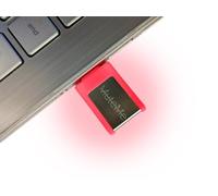 MuteMe Mini - USB C - Illuminated Physical Mute Button for Zoom, Teams, WebEx & More (As Seen on Shark Tank)! Mac/PC Compatible. USB Cord & Adapter Included. Free Software Download Required.