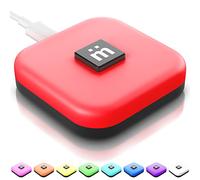 Mutesync USB Mute Button for Zoom, Teams, and Meet. Mac and PC Compatible. Physical, Lighted, External Mute USB Mute me Button Connects via Included USB Cord.