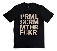 Muthafucka Cotton T-Shirt Primal Scream Black XS