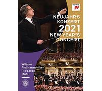 Riccardo Muti & the Wiener Philharmoniker - Riccardo Muti & the Wiener Philharmoniker - New Year's Concert 2021 [DVD]