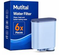 Mutital 6-Pack Coffee Machine Water Filters Compatible with Philips AquaClean Water Filters, 3200 Espresso Machine Filters for Automatic Coffee Machines, Special Anti-limescale Filter (CA6903)