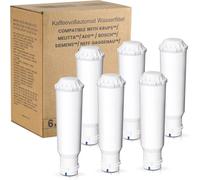 Mutital 6 Pack Replacement Water Filters for Krups Coffee Machines