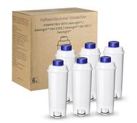 Mutital 6 PCS Delonghi Coffee Machine Water Filters for Delonghi, Replacement for Delonghi ECAM Series, Dinamica, Cappuccino System, Magnifica, ETAM Autentica and Various Models from Esam (6)