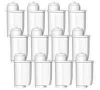 Mutital Pack of 12 Water Filter Replacement for Siemens® EQ Series, EQ3/EQ6/EQ9, EQ500, S700, 3200 Water Filter Fully Automatic Coffee Machine Compatible with Bosch® TCZ7003, TCZ7033, for Brita®