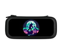 Mutli Color Forest Bigfoot Sasquatch Carry Case for Switch Carrying Cover Storage Bag Protective Accessories Travel Black-Style