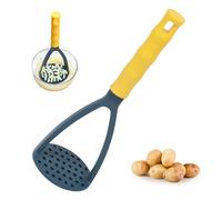 Mutool Nonstick Potato Masher Utensil - Hard Wearing Nylon Masher Head Ergonomic Handle, Cooking Utensils Masher for Mashed Potatoes, Baby Food, Jam, Vegetable & Fruits