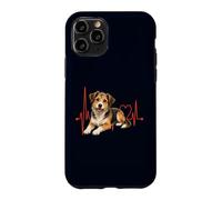 Mutt Dog Lover Heartbeat EKG Pulse Mixed Breed Style Case for iPhone 11 Pro