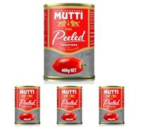 Mutti 400g Peeled Plum Tomatoes 400 g (Pack of 4)
