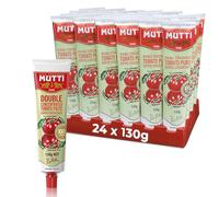 Mutti - Double Concentrate Tomato Puree, Tomato Concentrate, 130g, (Pack of 24)