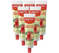 Mutti Double Concentrate Tomato Puree, Tomato Concentrate, 130g, (Pack of 6)