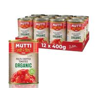Mutti Organic Chopped Tomatoes 400g (Pack of 12)