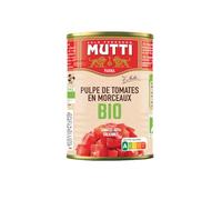Mutti Organic Chopped Tomatoes 400g (Pack of 12)