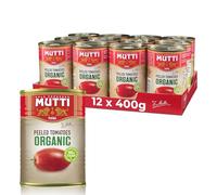 Mutti Organic Peeled Tomatoes 400g (Pack of 12)