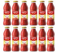Mutti - Passata, Sieved Tomatoes, 400g, (Pack of 12)