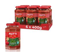 Mutti Pasta Sauce Cherry Tomato with Leccino Olives 400g (Pack of 6)
