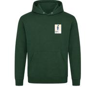 Muttiah Muralitharan Cricket Icon Frame Men's Hoodie - Bottle Green / 3XL