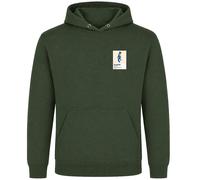 Muttiah Muralitharan Cricket Icon Frame Men's Hoodie - Earthy Green / 3XL