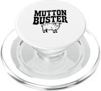 Mutton Buster Sheep Lover PopSockets PopGrip for MagSafe