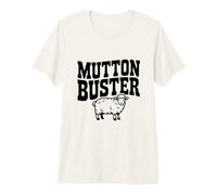 Mutton Buster Sheep Lover Premium T-Shirt