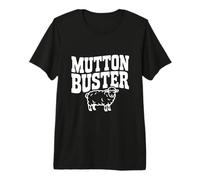 Mutton Buster Sheep Lover Premium T-Shirt