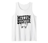 Mutton Buster Sheep Lover Tank Top