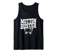 Mutton Buster Sheep Lover Tank Top