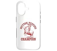 Mutton Busting Champion, Vintage Sheep Riding Kids Rodeo Case for iPhone 17