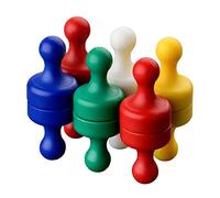 MUTUACTOR 20Pcs D19.05mm Colorful Strong Magnetic Push Pins For Refrigerator Or Whiteboard Skittle Magnets Office Magnet,Heavy Duty Holds 14 A4 Pages, Easy To Grip, Attractive Design