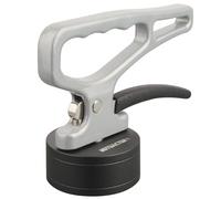 MUTUACTOR Powerful Neodymium Rare Earth Magnetic Lifer, Heavy Duty Magnet with Adjustable Handle for Carry, 1 Piece Quick Release Magnet Tool Holder for Gripping Metal Iron Parts