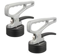 MUTUACTOR Set of 2 Strong Manual Magnetic Lifting Handle, Powerful Neodymium Magnet with Sturdy Handle for Carry, Easy Release Magnetic Tools Lifter for Gripping Heavy Metal Objects