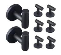 MUTUACTOR Strong Magnetic Hooks, Heavy Duty Magnetic Coat Hooks, Door Hanger with Rare Earth, Classroom, Cruise Cabins (8PC)
