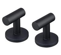 MUTUACTOR Strong Magnetic Hooks, Heavy Duty Magnetic Coat Hooks, Door Hanger with Rare Earth Classroom, Cruise Cabins (2 Packs)
