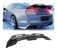 MUTUSAISI Car Rear Boot Spoiler + WickerBill Gurney Flap Wing Kit Fit For Ford Mustang 2015-2024 GT500 Style Accessories
