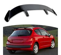 MUTUSAISI Car Universal Rear Boot Roof Spoiler Lip Top Wing Fit For Peugeot 207 2006-2013 Hatchback Active/Allure/Envy/GT/HDi/S/SE/Sport/Sportium/VTi/Verve Gloss Black Accessories