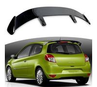 MUTUSAISI Car Universal Rear Boot Roof Spoiler Lip Top Wing Fit For Renault Clio III 2006-2012 Hatch Campus/Dynamique/Expression/Extreme/I-Music/Renaultsport/TCe/VVT/dCi Gloss Black Accessorie