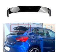 MUTUSAISI Rear Window Roof Spoiler Tailgate Boot Wing Fit For Seat Ibiza MK5 V 5-Door Hatchback 2017-2024 Cupra/FR/MPI/SE/TDI/TSI/XCELLENCE Models Sport Style Painted Gloss Black
