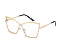 MUTYNE Cat Eye Sunglasses For Women, Metal Frame, Retro Uv400 Protection(C8)