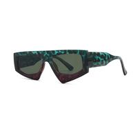 MUTYNE Cat-eye sunglasses for women, trendy retro flat-top fashion, UV400 protection(C7)