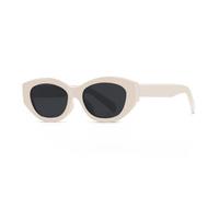 MUTYNE Classic Black Oval Sunglasses for Women Men Retro Style Sun Glasses Lightweight Modern Fashion Eyewear for Outdoor