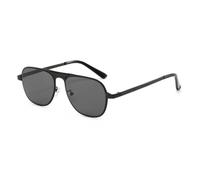 MUTYNE Classic Double Bridge Sunglasses for Men Women Full Metal Frame Teardrop Glasses Trendy Retro Large Shade Eyewear B