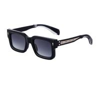 MUTYNE Classic Luxury Square Sunglasses Women For Men Male Vintage Steampunk Sun Glasses Small Frame Driving Eyeglasses,Black Gray,one size