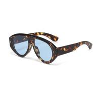 MUTYNE Classic Oval Sunglasses for Women Men UV Protection Lightweight Frame Fashion Retro Eyewear Metal Hinges for Drivin
